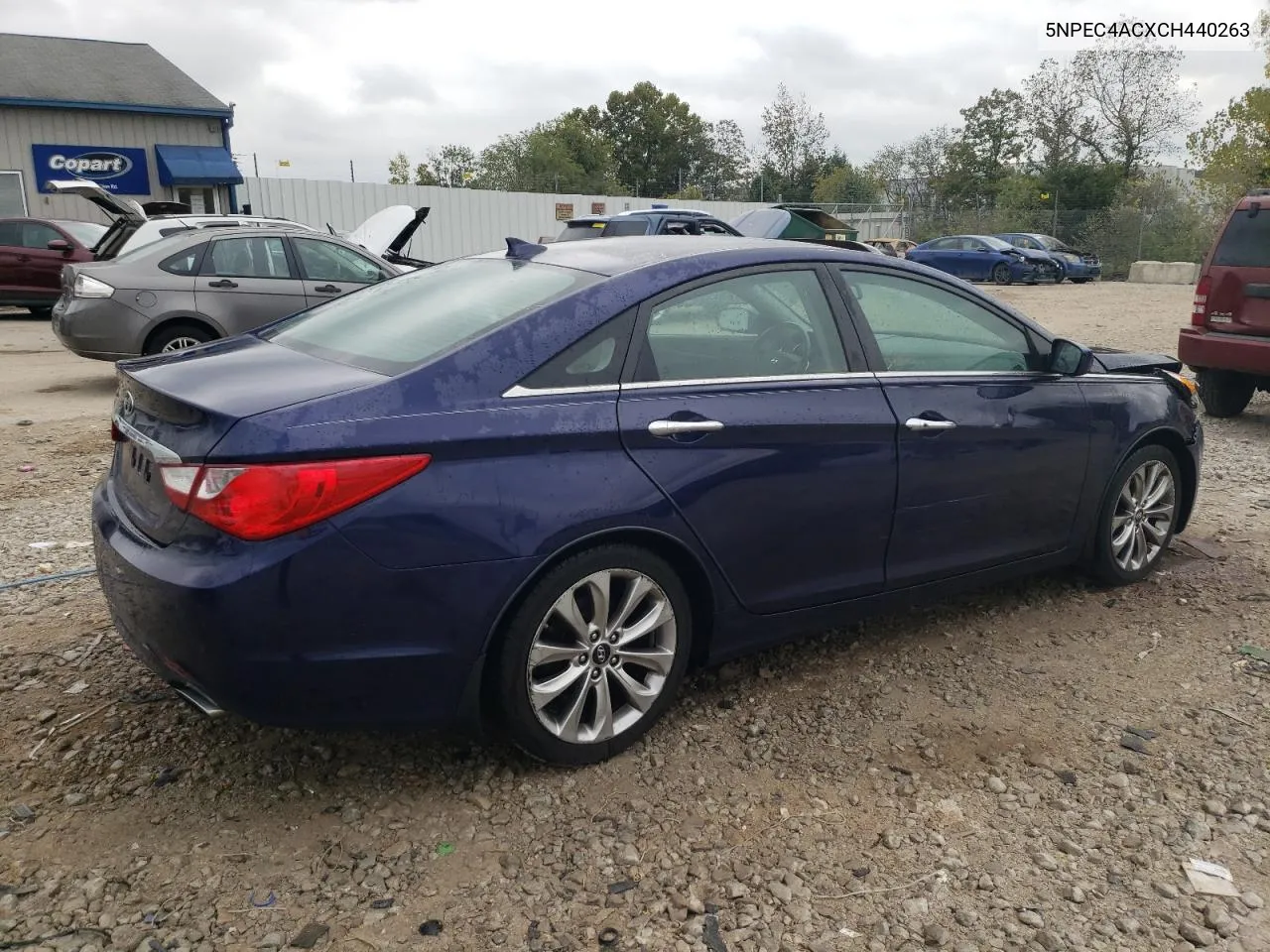 2012 Hyundai Sonata Se VIN: 5NPEC4ACXCH440263 Lot: 72052454