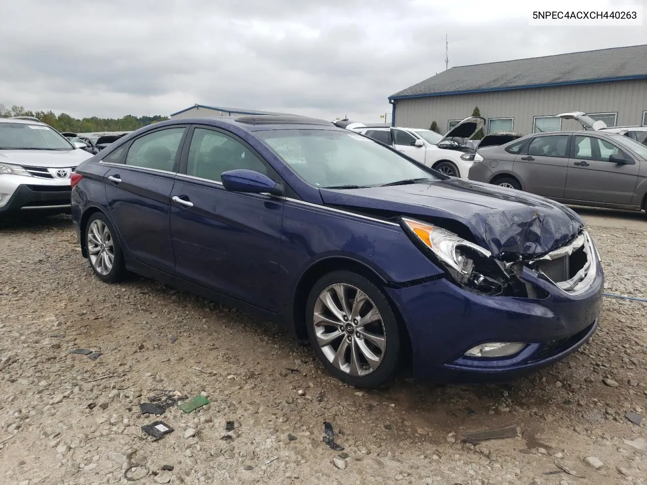 2012 Hyundai Sonata Se VIN: 5NPEC4ACXCH440263 Lot: 72052454