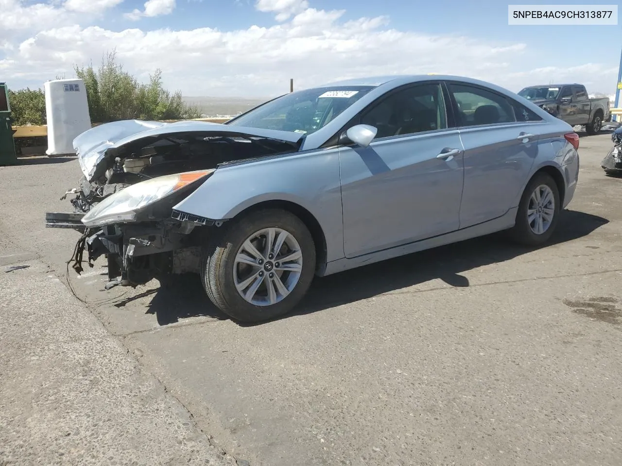 2012 Hyundai Sonata Gls VIN: 5NPEB4AC9CH313877 Lot: 72352794