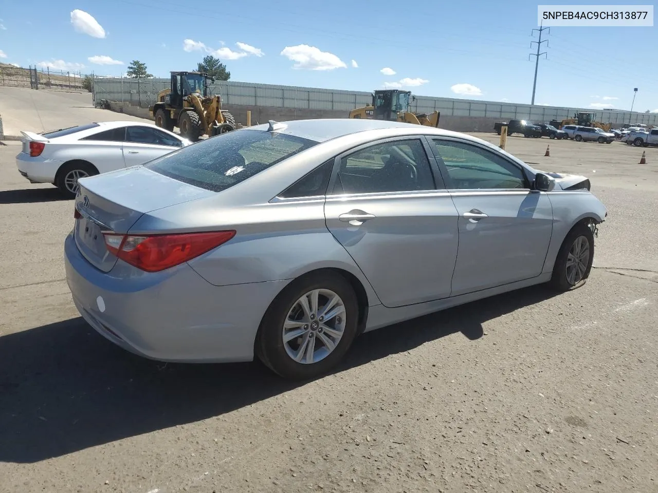 2012 Hyundai Sonata Gls VIN: 5NPEB4AC9CH313877 Lot: 72352794