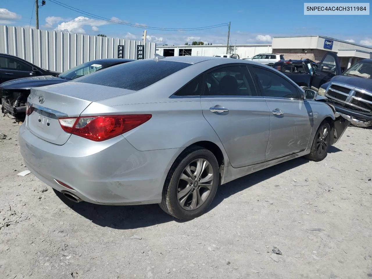 2012 Hyundai Sonata Se VIN: 5NPEC4AC4CH311984 Lot: 73045744