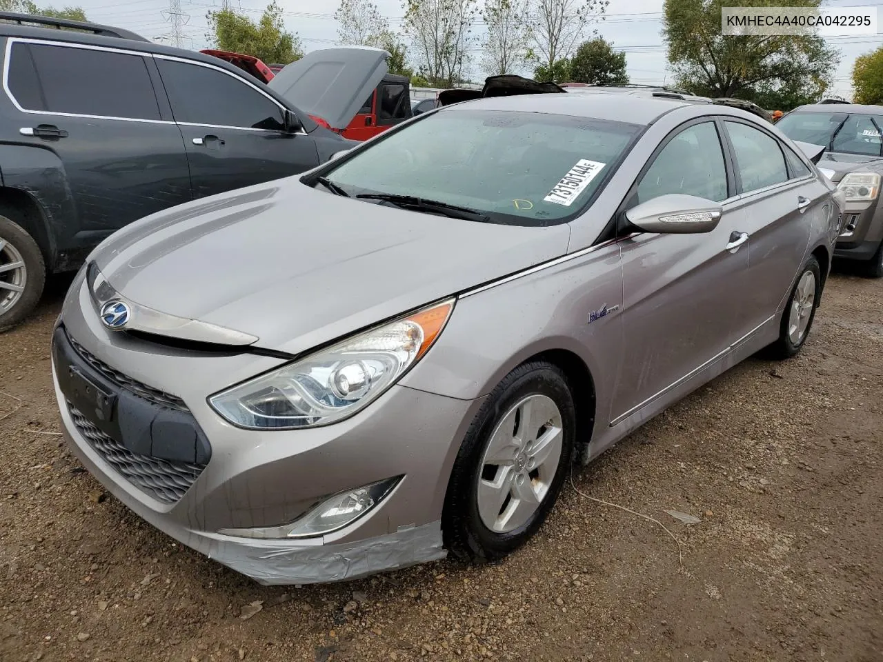 2012 Hyundai Sonata Hybrid VIN: KMHEC4A40CA042295 Lot: 73150144