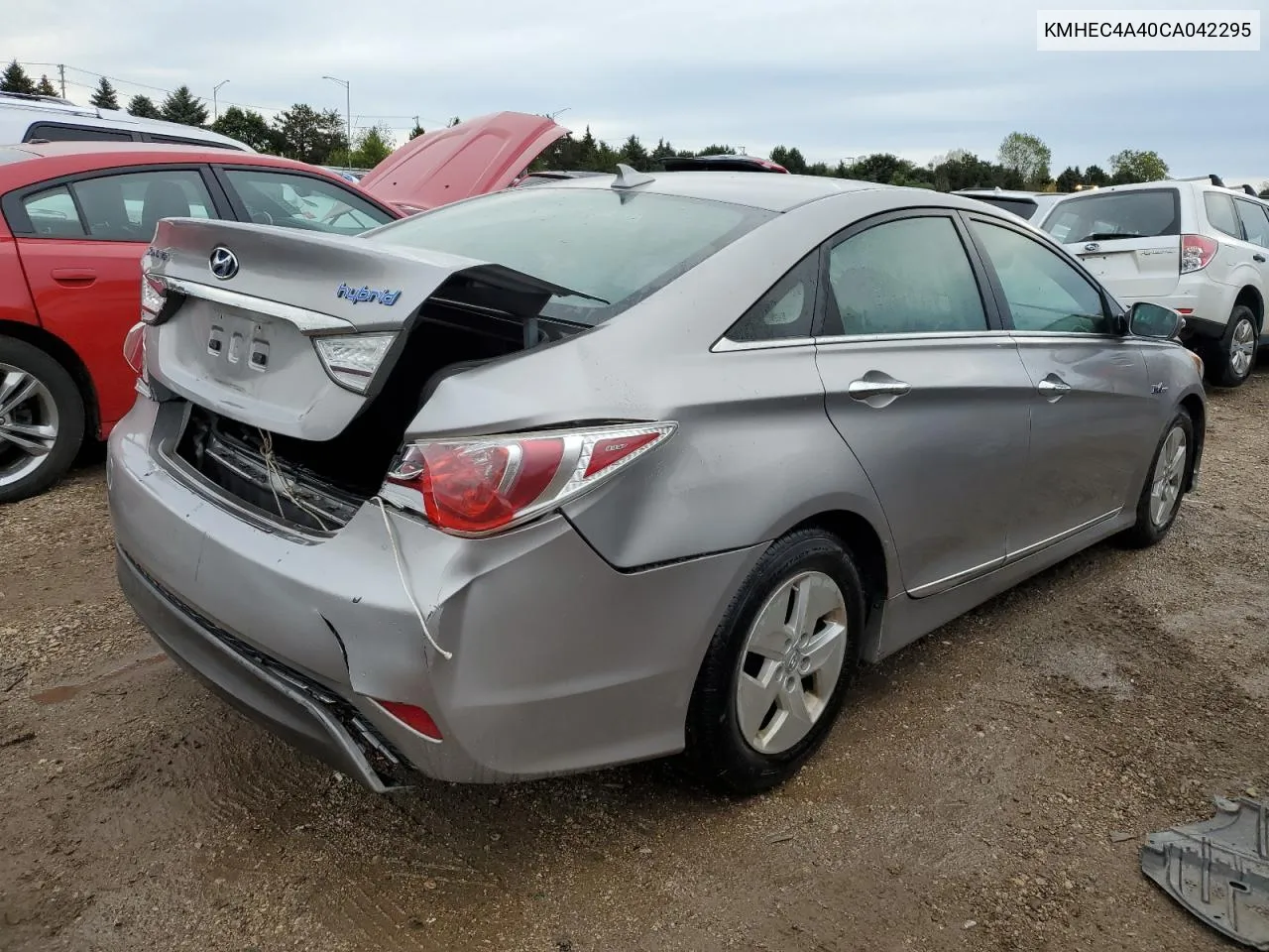 2012 Hyundai Sonata Hybrid VIN: KMHEC4A40CA042295 Lot: 73150144