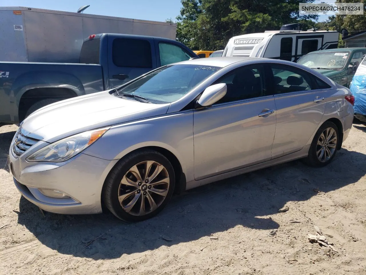 2012 Hyundai Sonata Se VIN: 5NPEC4AC7CH476234 Lot: 73379194