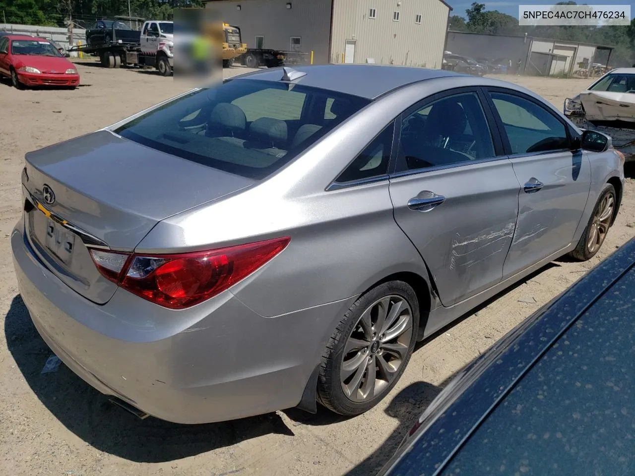 2012 Hyundai Sonata Se VIN: 5NPEC4AC7CH476234 Lot: 73379194