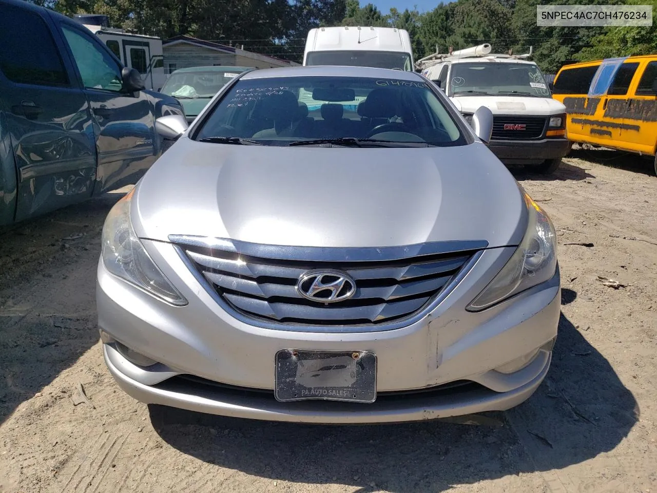 2012 Hyundai Sonata Se VIN: 5NPEC4AC7CH476234 Lot: 73379194