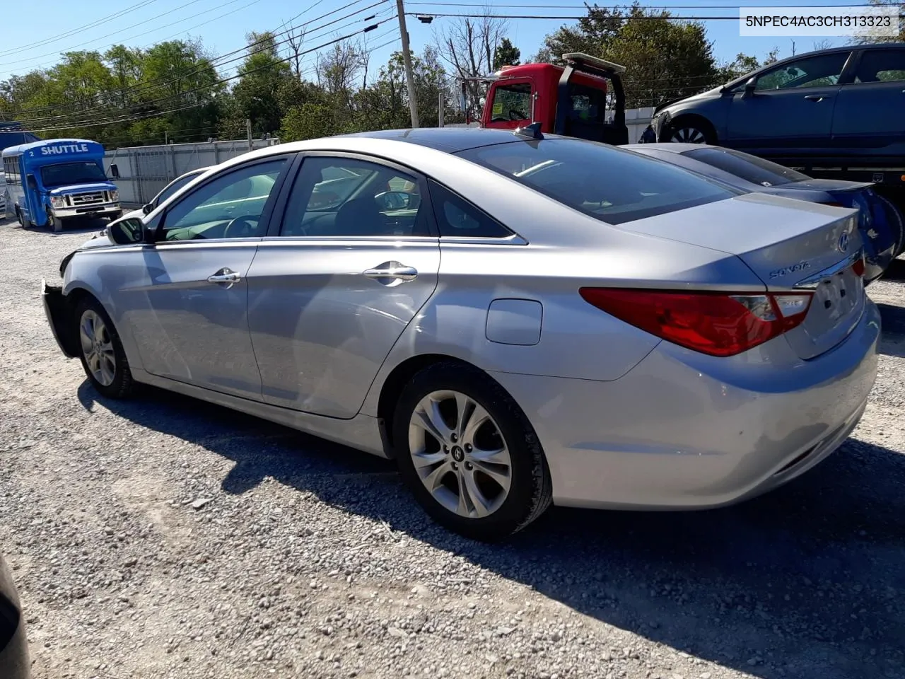 2012 Hyundai Sonata Se VIN: 5NPEC4AC3CH313323 Lot: 73431324