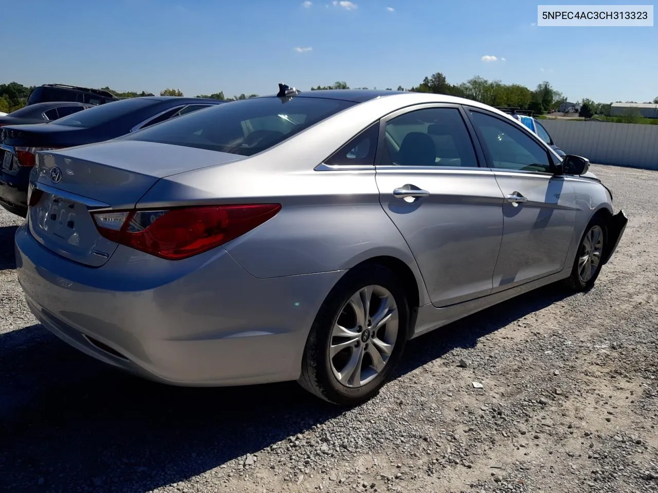 2012 Hyundai Sonata Se VIN: 5NPEC4AC3CH313323 Lot: 73431324