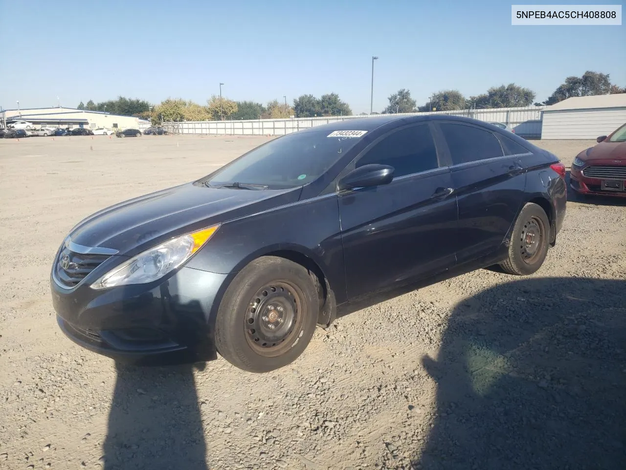 2012 Hyundai Sonata Gls VIN: 5NPEB4AC5CH408808 Lot: 73432344