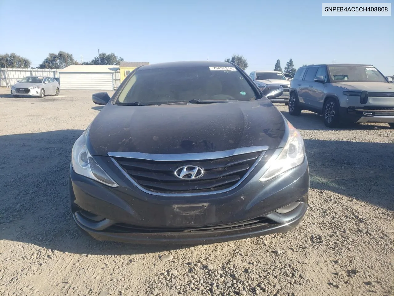 2012 Hyundai Sonata Gls VIN: 5NPEB4AC5CH408808 Lot: 73432344