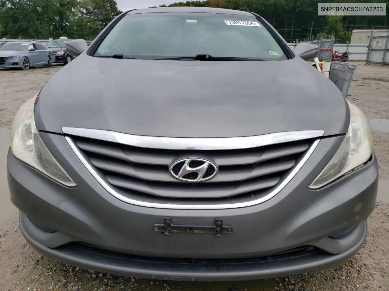 2012 Hyundai Sonata Gls VIN: 5NPEB4AC5CH462223 Lot: 73911354