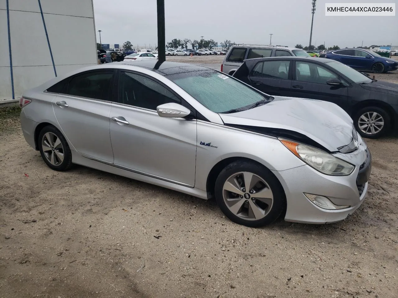 KMHEC4A4XCA023446 2012 Hyundai Sonata Hybrid