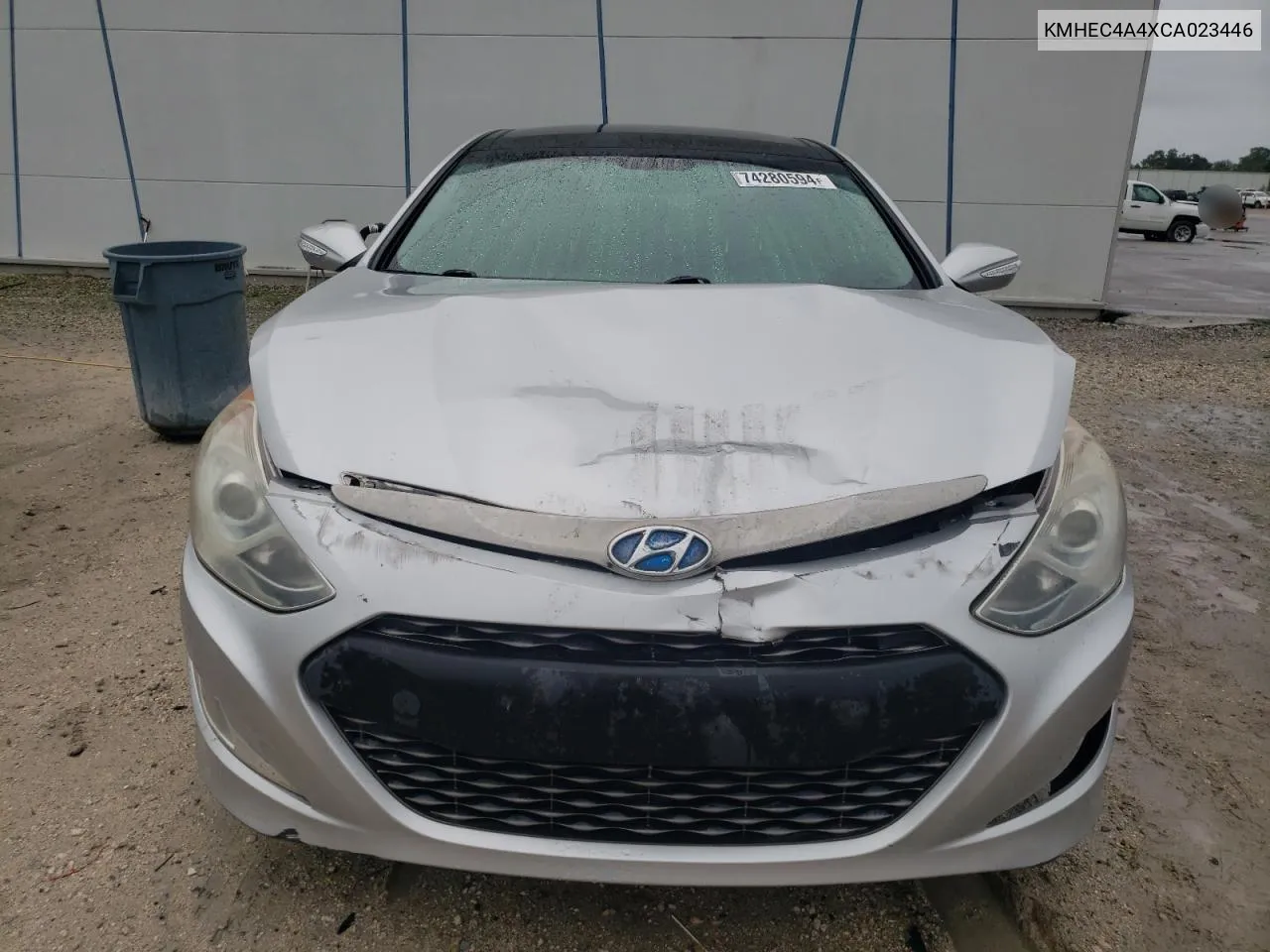 KMHEC4A4XCA023446 2012 Hyundai Sonata Hybrid