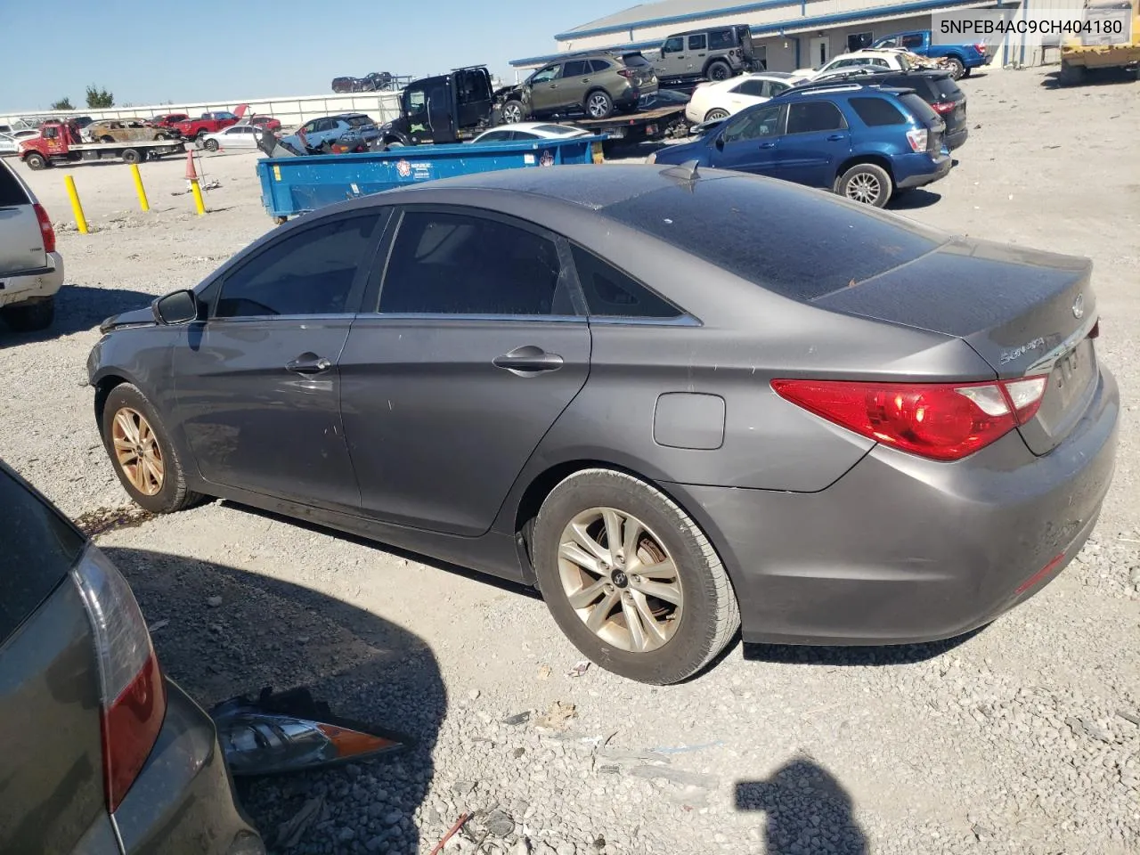 2012 Hyundai Sonata Gls VIN: 5NPEB4AC9CH404180 Lot: 74300834