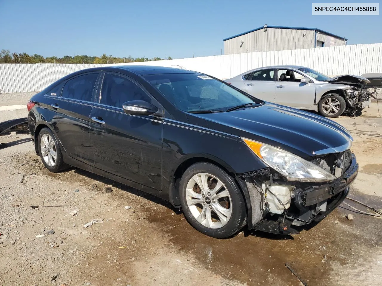 2012 Hyundai Sonata Se VIN: 5NPEC4AC4CH455888 Lot: 74344374