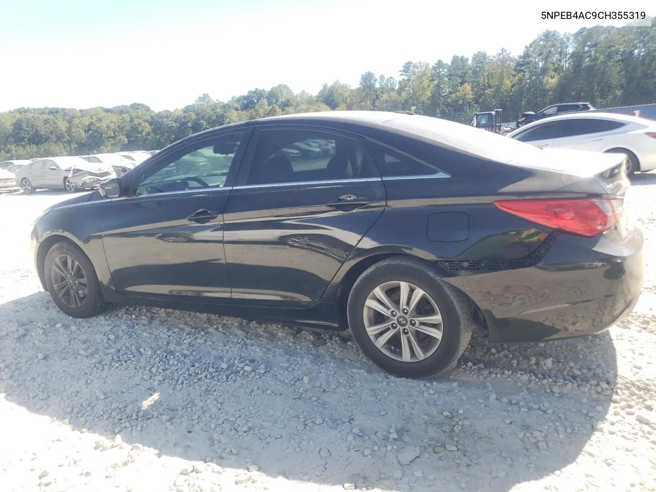 2012 Hyundai Sonata Gls VIN: 5NPEB4AC9CH355319 Lot: 74880554