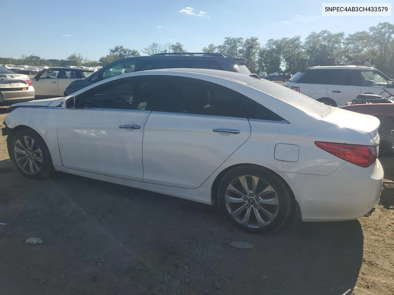 5NPEC4AB3CH433579 2012 Hyundai Sonata Se