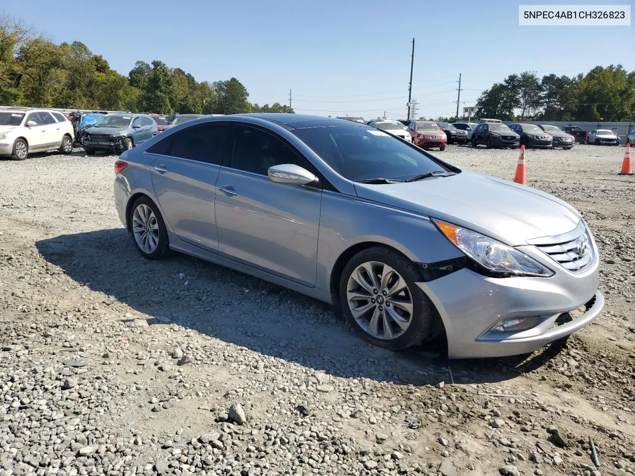 2012 Hyundai Sonata Se VIN: 5NPEC4AB1CH326823 Lot: 75161584