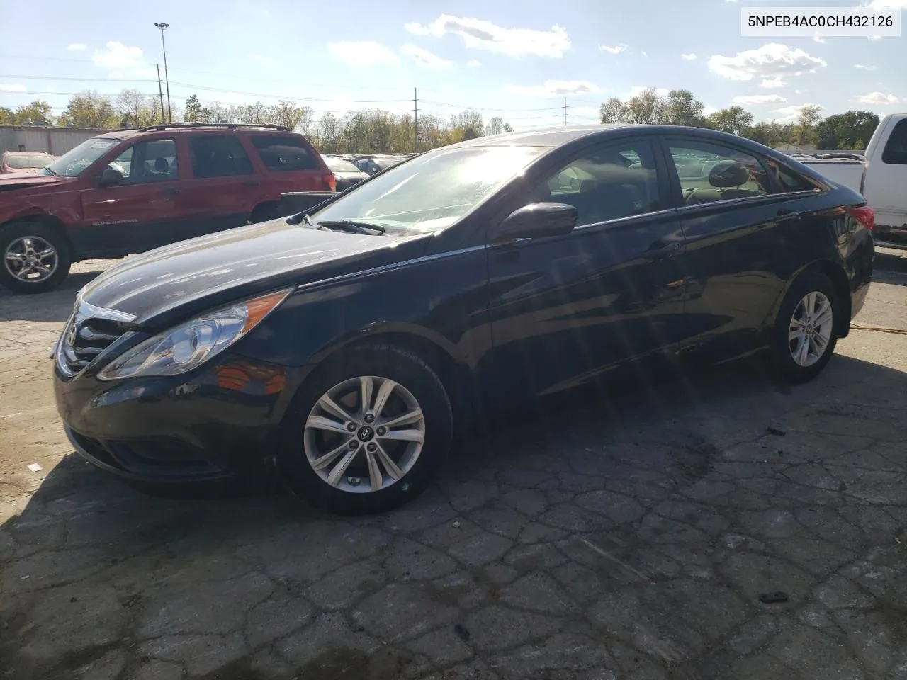 2012 Hyundai Sonata Gls VIN: 5NPEB4AC0CH432126 Lot: 75236964