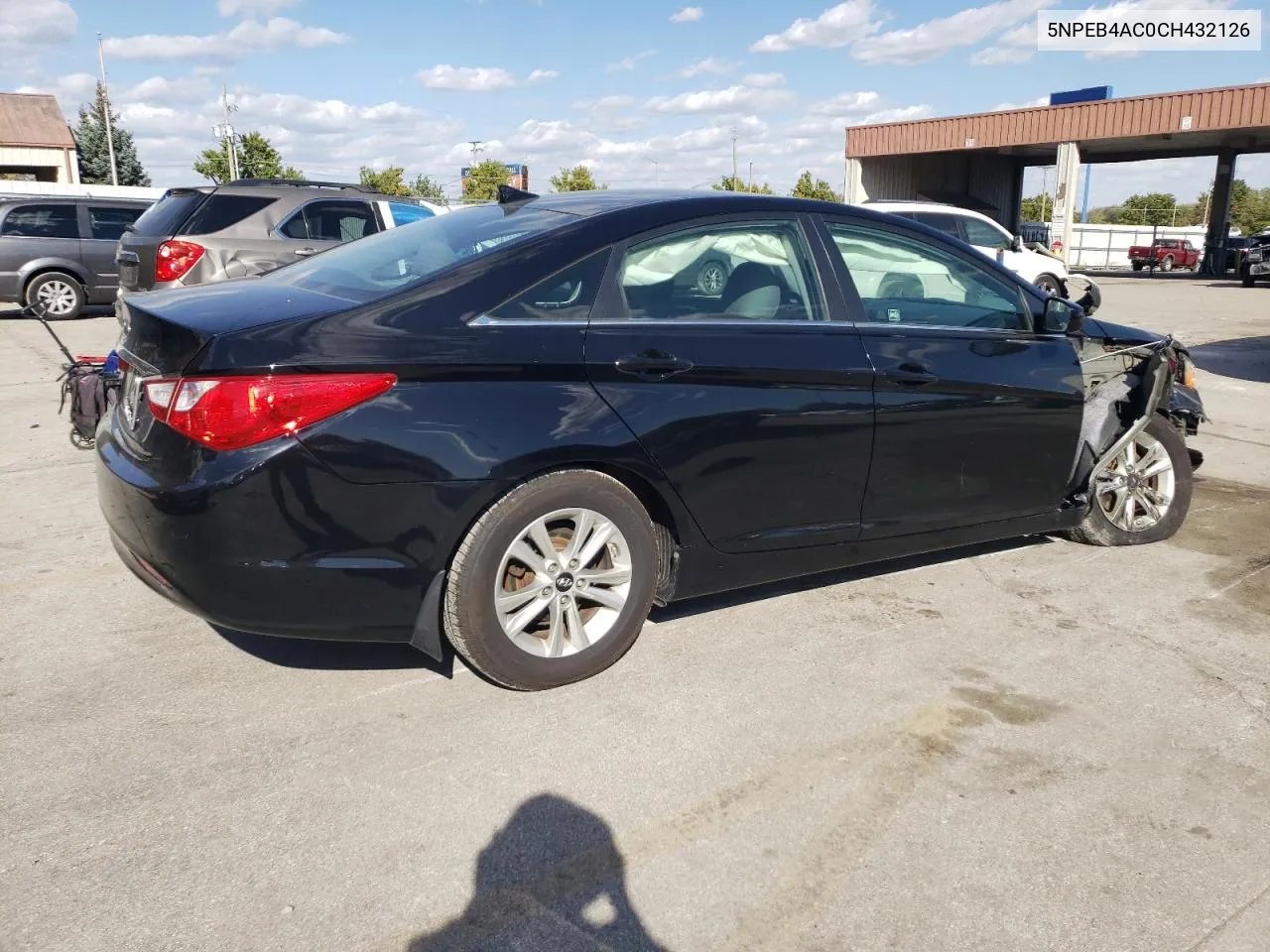 2012 Hyundai Sonata Gls VIN: 5NPEB4AC0CH432126 Lot: 75236964