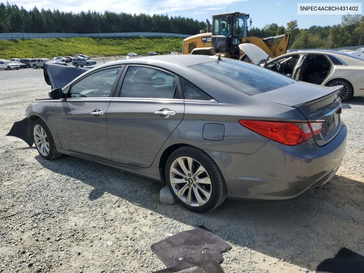 2012 Hyundai Sonata Se VIN: 5NPEC4AC8CH431402 Lot: 75403304