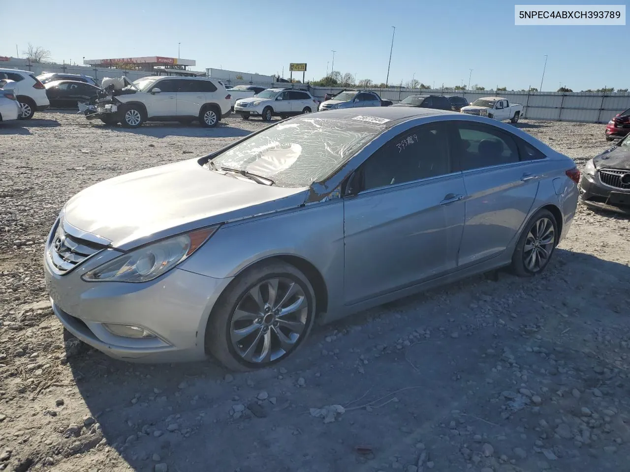 2012 Hyundai Sonata Se VIN: 5NPEC4ABXCH393789 Lot: 75677844