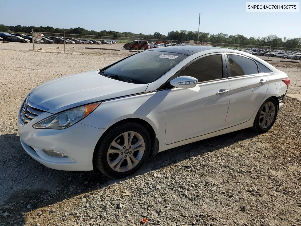 2012 Hyundai Sonata Se VIN: 5NPEC4AC7CH456775 Lot: 75767404