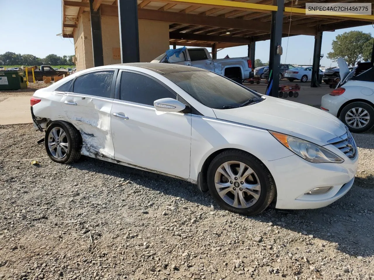 2012 Hyundai Sonata Se VIN: 5NPEC4AC7CH456775 Lot: 75767404