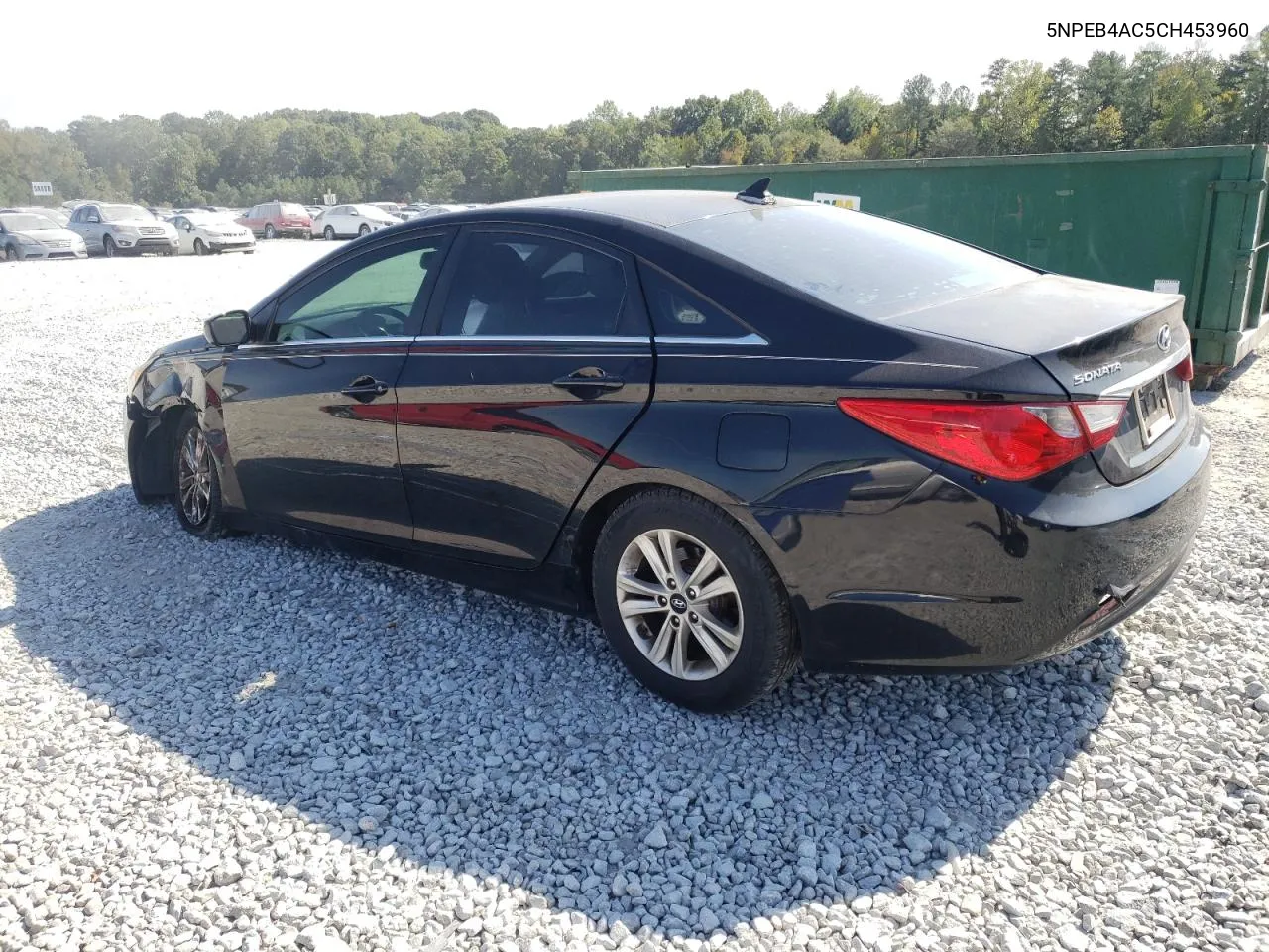 2012 Hyundai Sonata Gls VIN: 5NPEB4AC5CH453960 Lot: 75823114