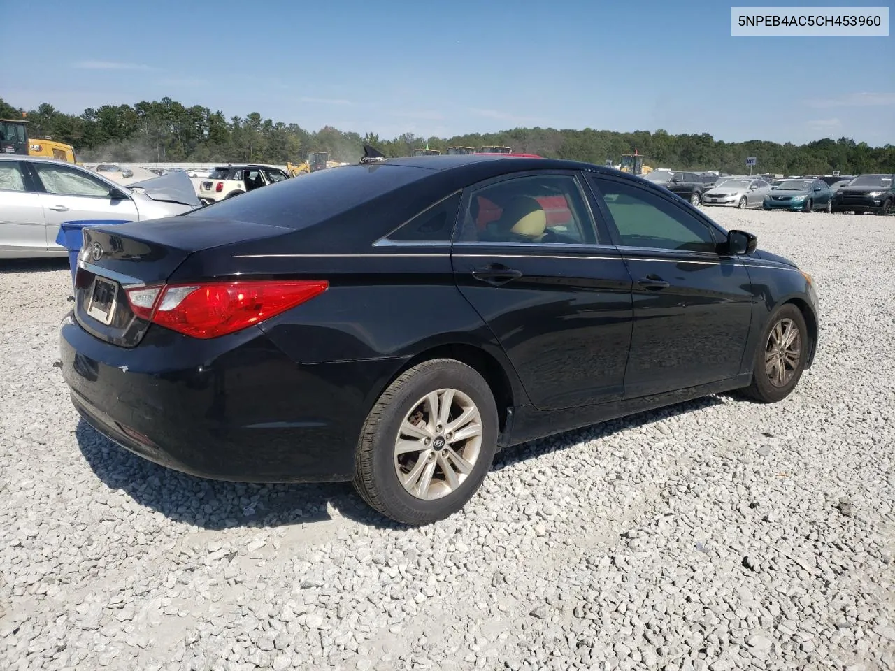 2012 Hyundai Sonata Gls VIN: 5NPEB4AC5CH453960 Lot: 75823114