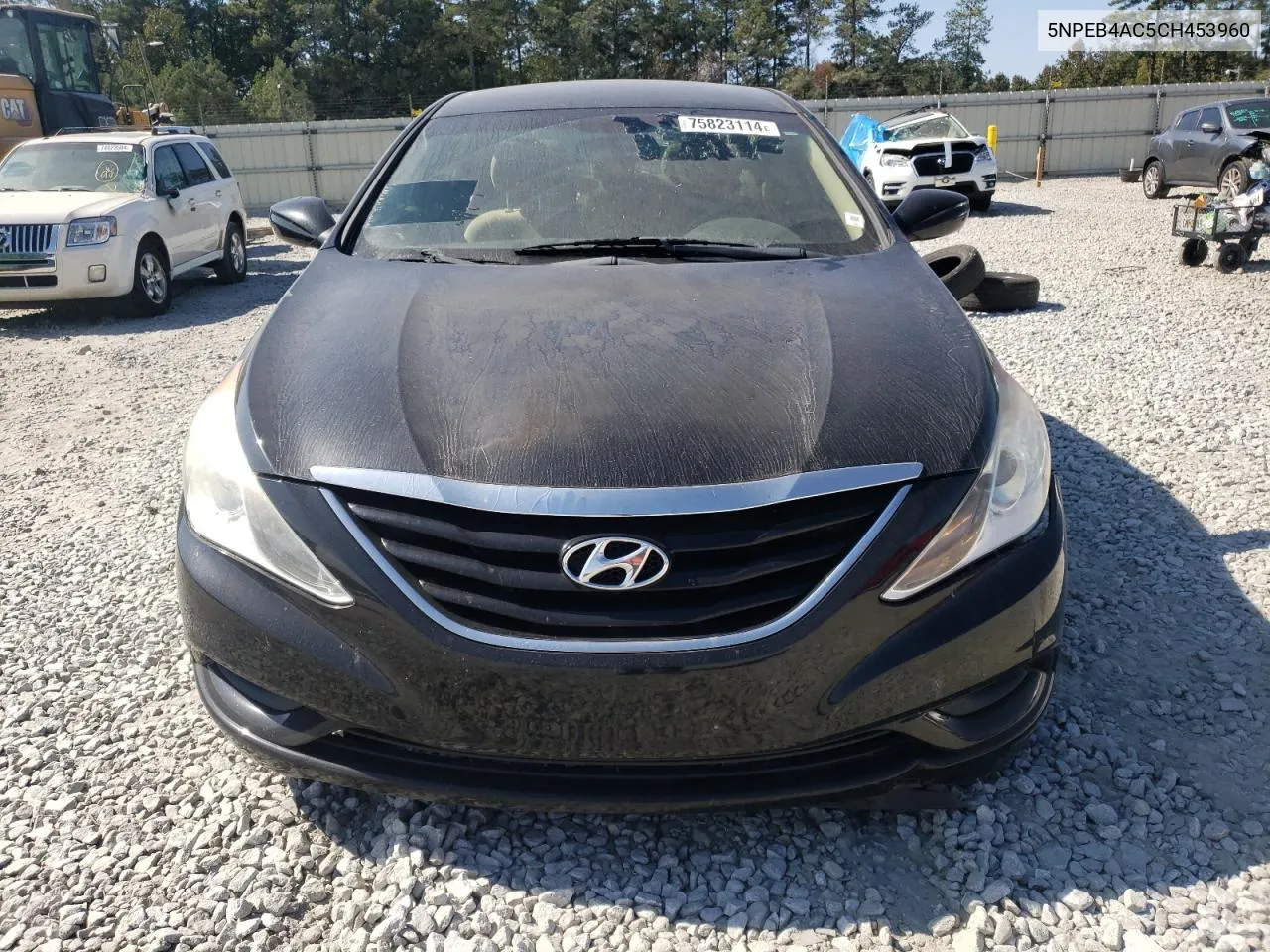 2012 Hyundai Sonata Gls VIN: 5NPEB4AC5CH453960 Lot: 75823114