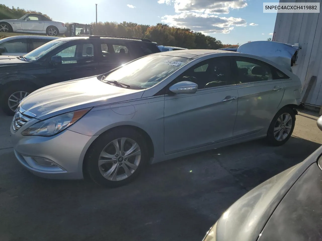 2012 Hyundai Sonata Se VIN: 5NPEC4ACXCH419882 Lot: 75942604