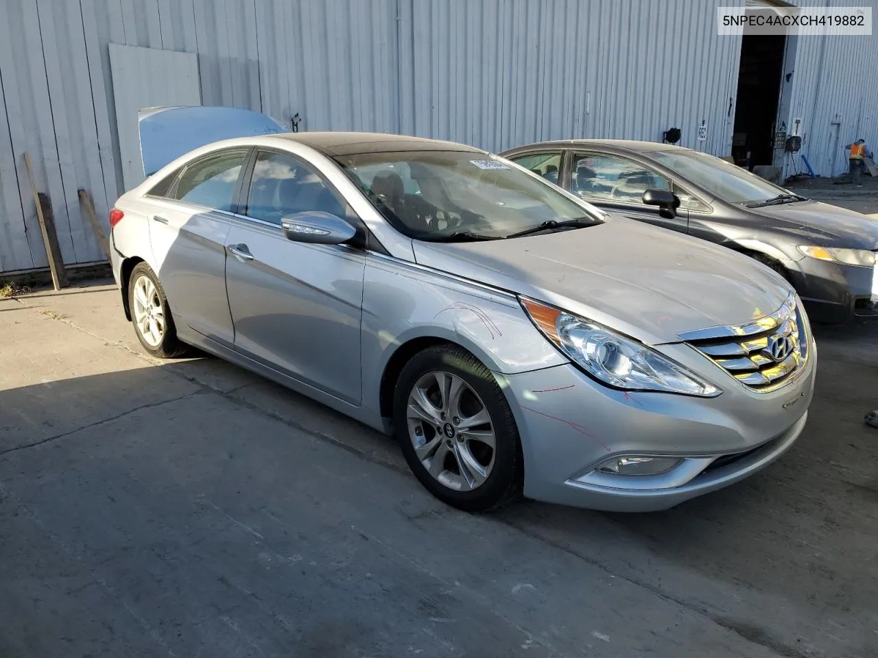 2012 Hyundai Sonata Se VIN: 5NPEC4ACXCH419882 Lot: 75942604