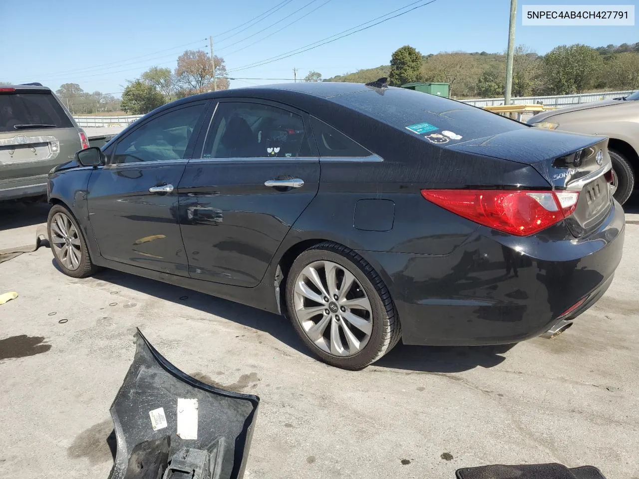 2012 Hyundai Sonata Se VIN: 5NPEC4AB4CH427791 Lot: 75987014