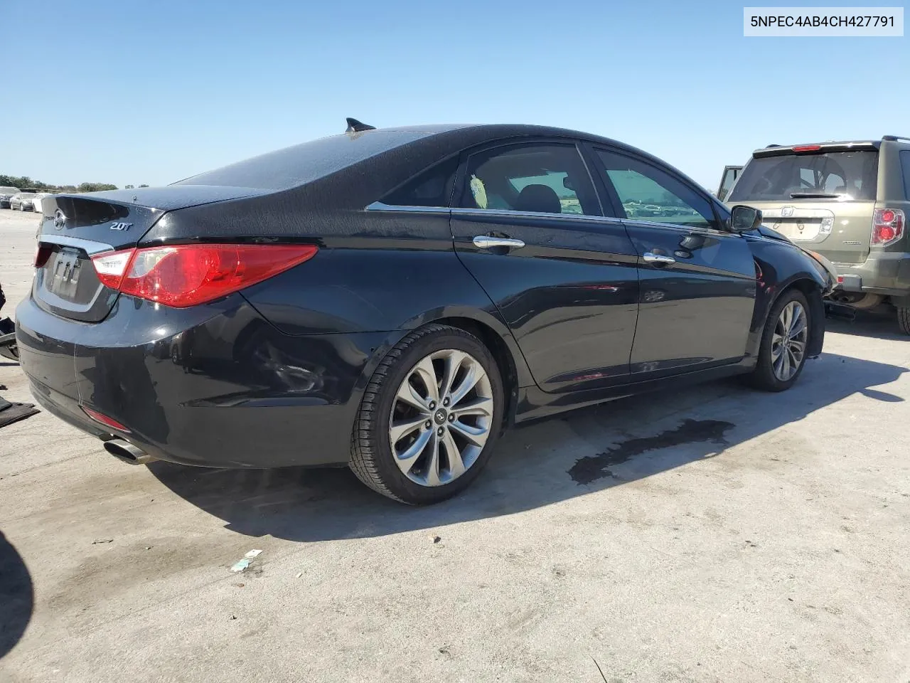 2012 Hyundai Sonata Se VIN: 5NPEC4AB4CH427791 Lot: 75987014