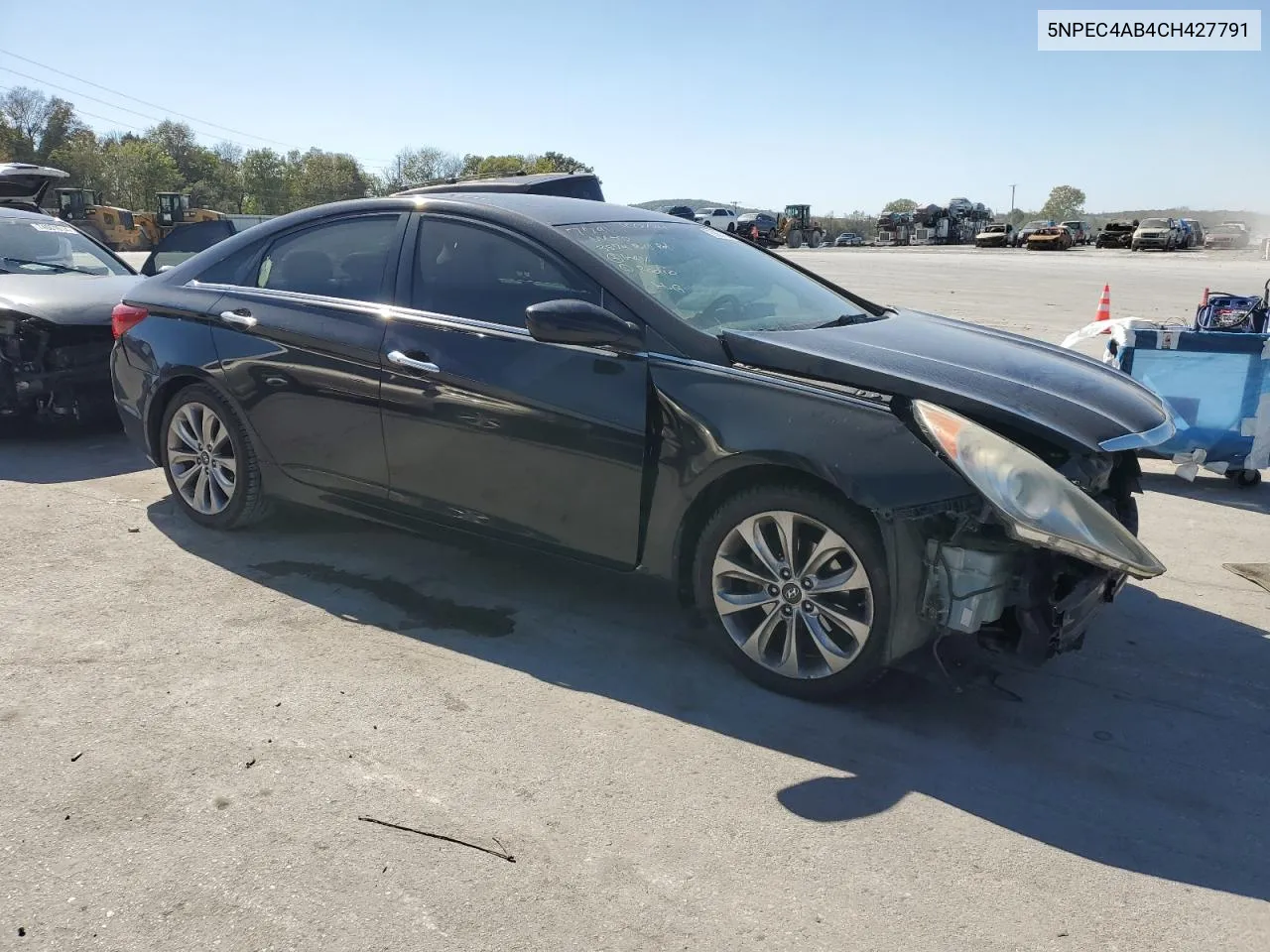 2012 Hyundai Sonata Se VIN: 5NPEC4AB4CH427791 Lot: 75987014