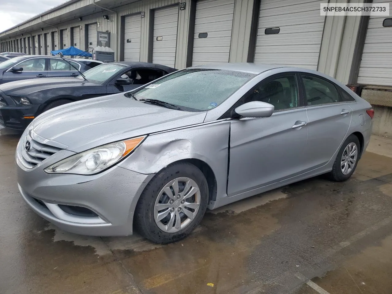 2012 Hyundai Sonata Gls VIN: 5NPEB4AC5CH372733 Lot: 76058274