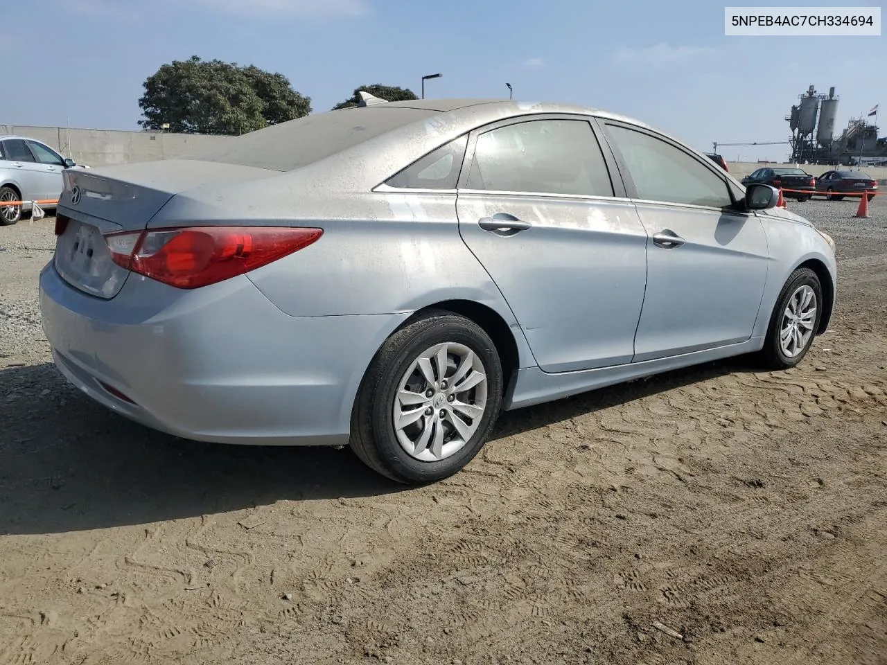 5NPEB4AC7CH334694 2012 Hyundai Sonata Gls