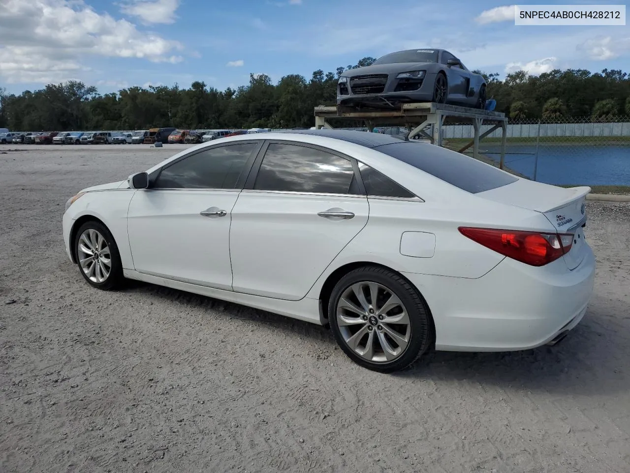 2012 Hyundai Sonata Se VIN: 5NPEC4AB0CH428212 Lot: 76359584