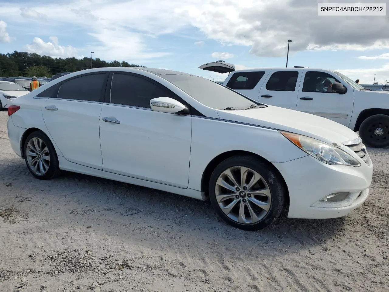 2012 Hyundai Sonata Se VIN: 5NPEC4AB0CH428212 Lot: 76359584