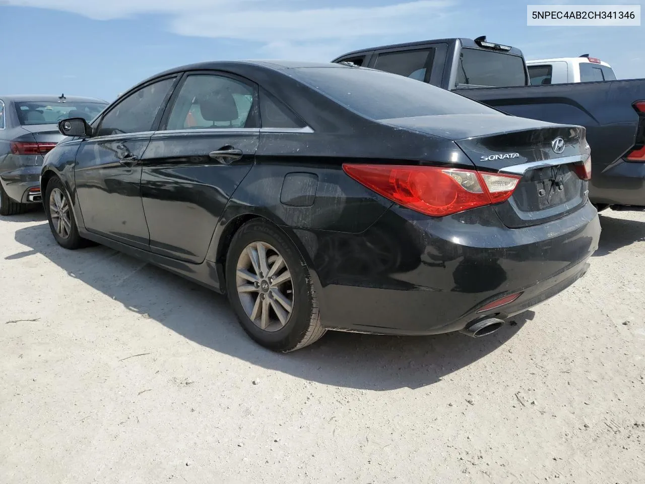 2012 Hyundai Sonata Se VIN: 5NPEC4AB2CH341346 Lot: 76383564