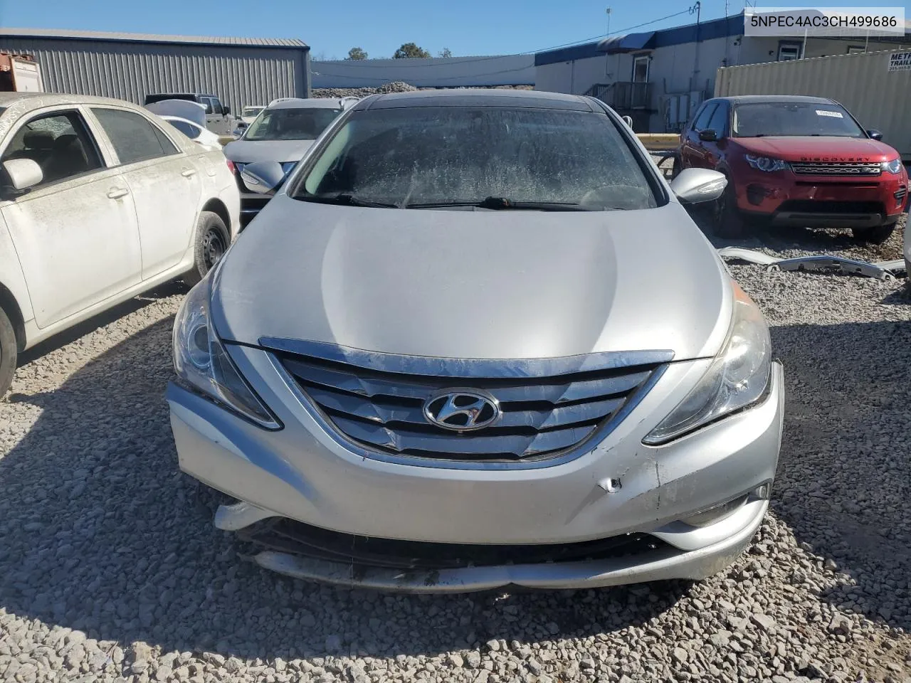 2012 Hyundai Sonata Se VIN: 5NPEC4AC3CH499686 Lot: 76404234