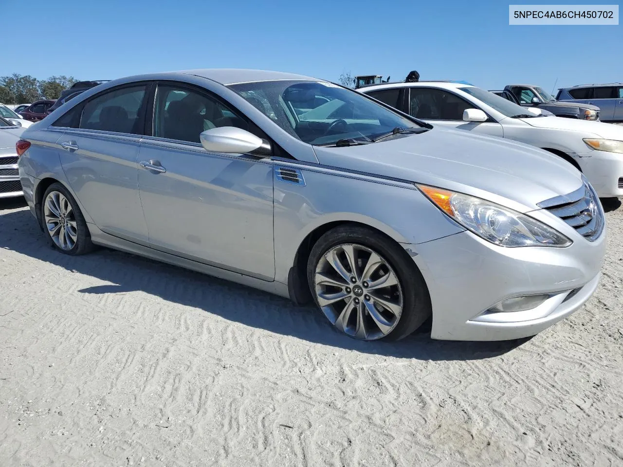 2012 Hyundai Sonata Se VIN: 5NPEC4AB6CH450702 Lot: 76407154