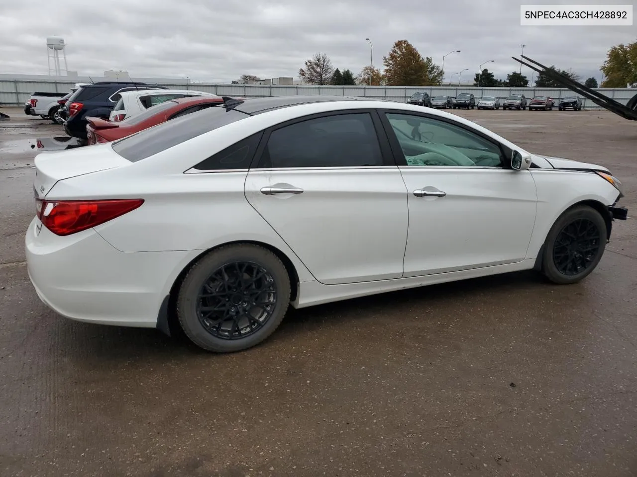 2012 Hyundai Sonata Se VIN: 5NPEC4AC3CH428892 Lot: 76498524