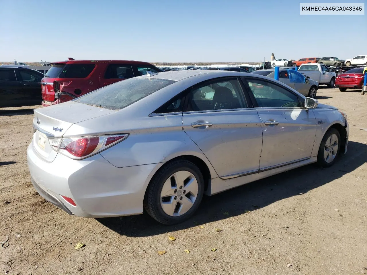 2012 Hyundai Sonata Hybrid VIN: KMHEC4A45CA043345 Lot: 76515234