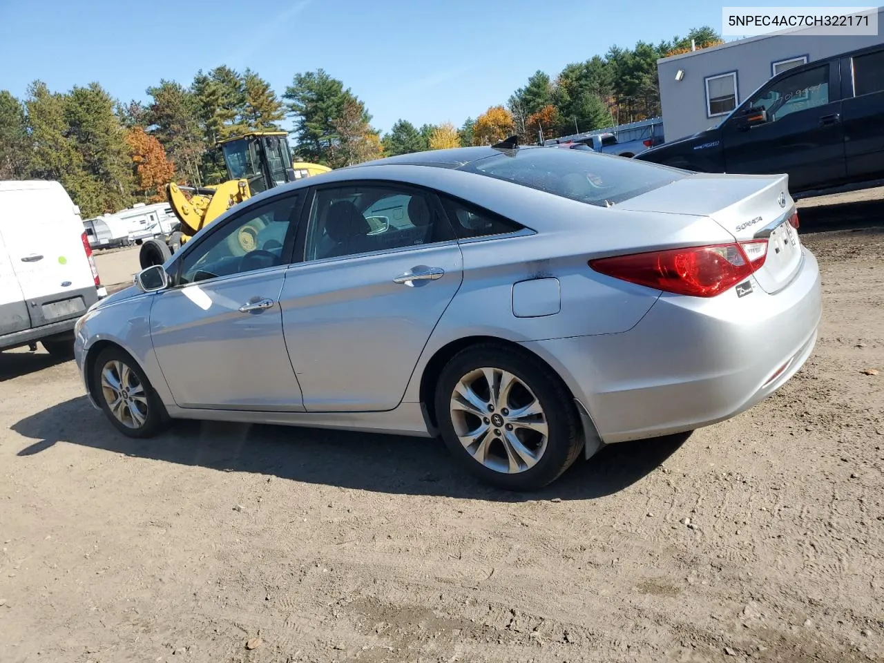 2012 Hyundai Sonata Se VIN: 5NPEC4AC7CH322171 Lot: 76538134