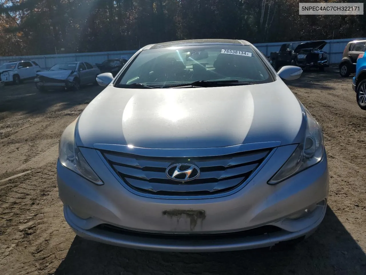 2012 Hyundai Sonata Se VIN: 5NPEC4AC7CH322171 Lot: 76538134