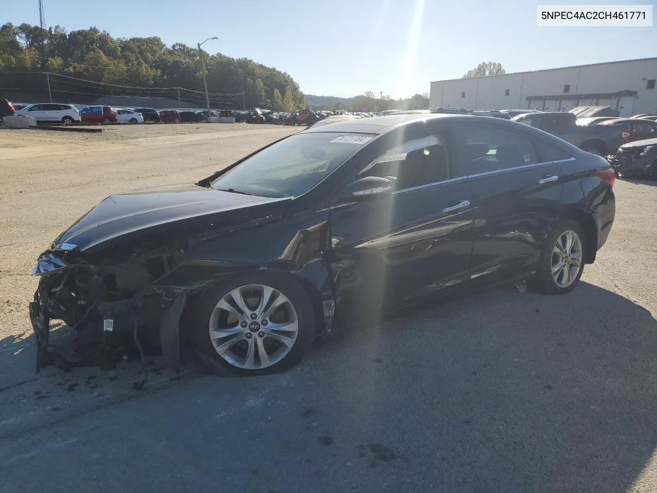 2012 Hyundai Sonata Se VIN: 5NPEC4AC2CH461771 Lot: 76721184