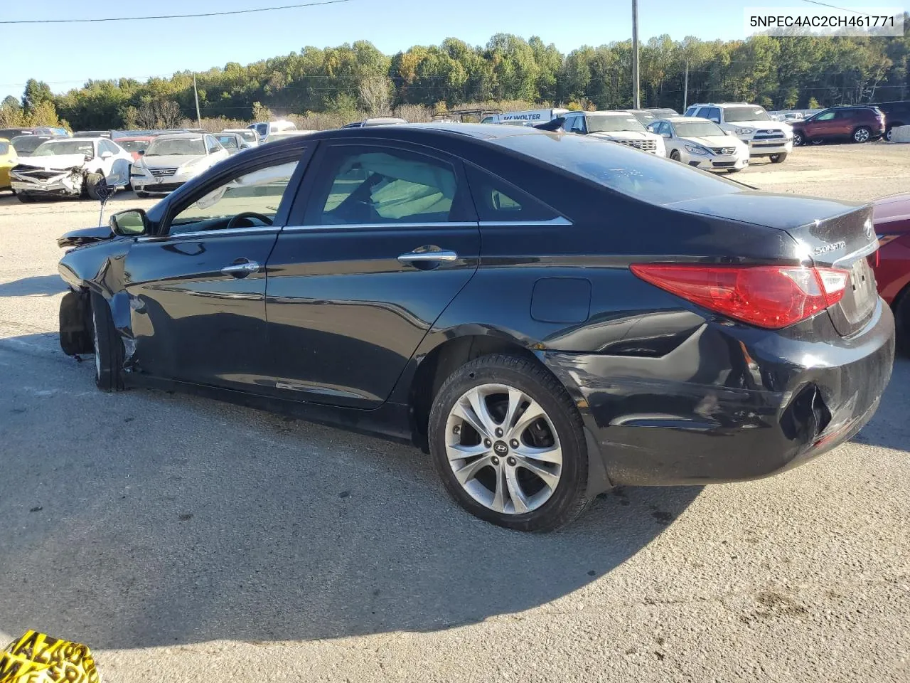 2012 Hyundai Sonata Se VIN: 5NPEC4AC2CH461771 Lot: 76721184