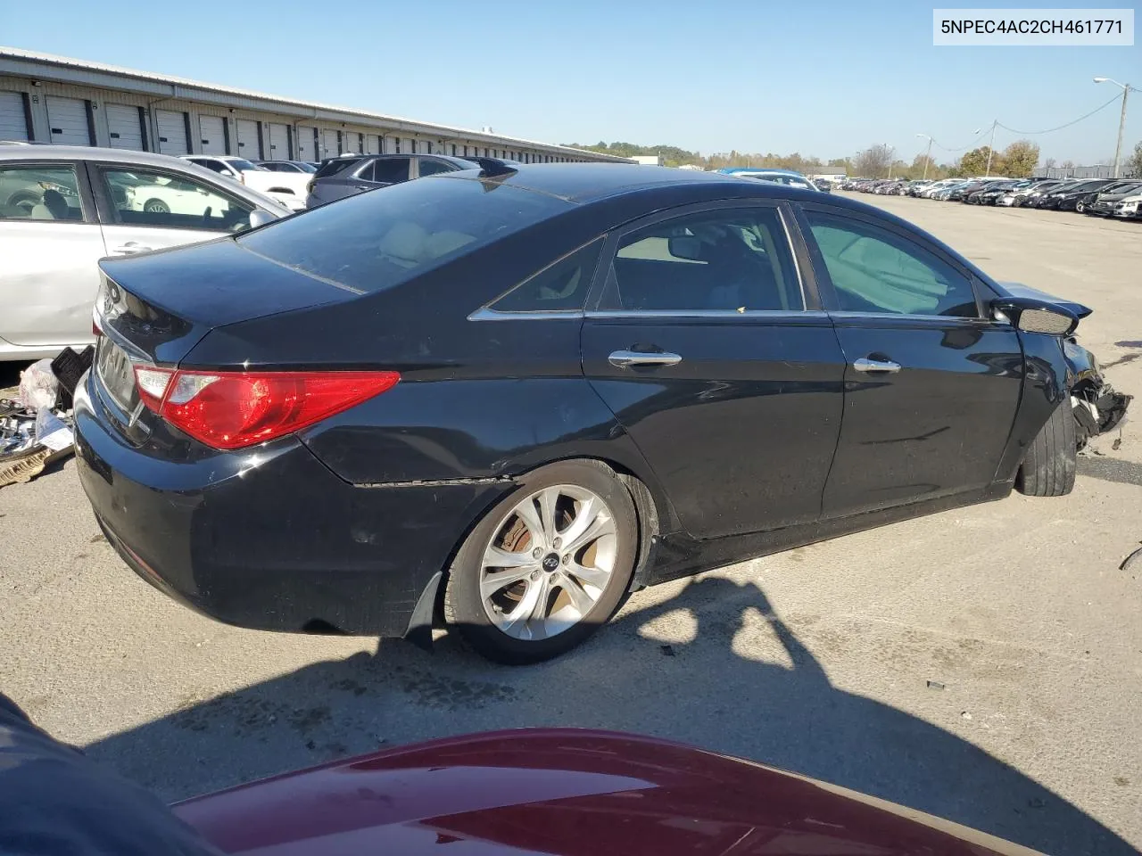 2012 Hyundai Sonata Se VIN: 5NPEC4AC2CH461771 Lot: 76721184